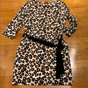 Leopard Dress with pockets.